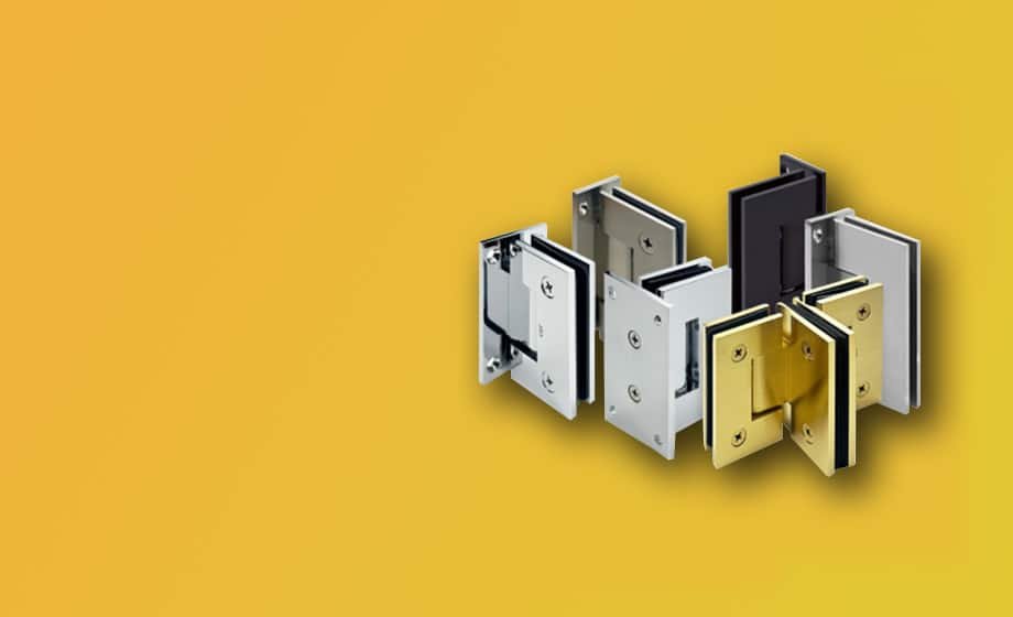 banner glass hinge
